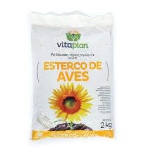 ESTERCO DE AVES 2KG - ÚNICA