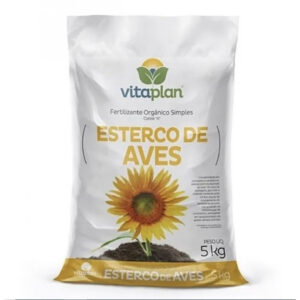 ESTERCO DE AVES 2KG - ÚNICA