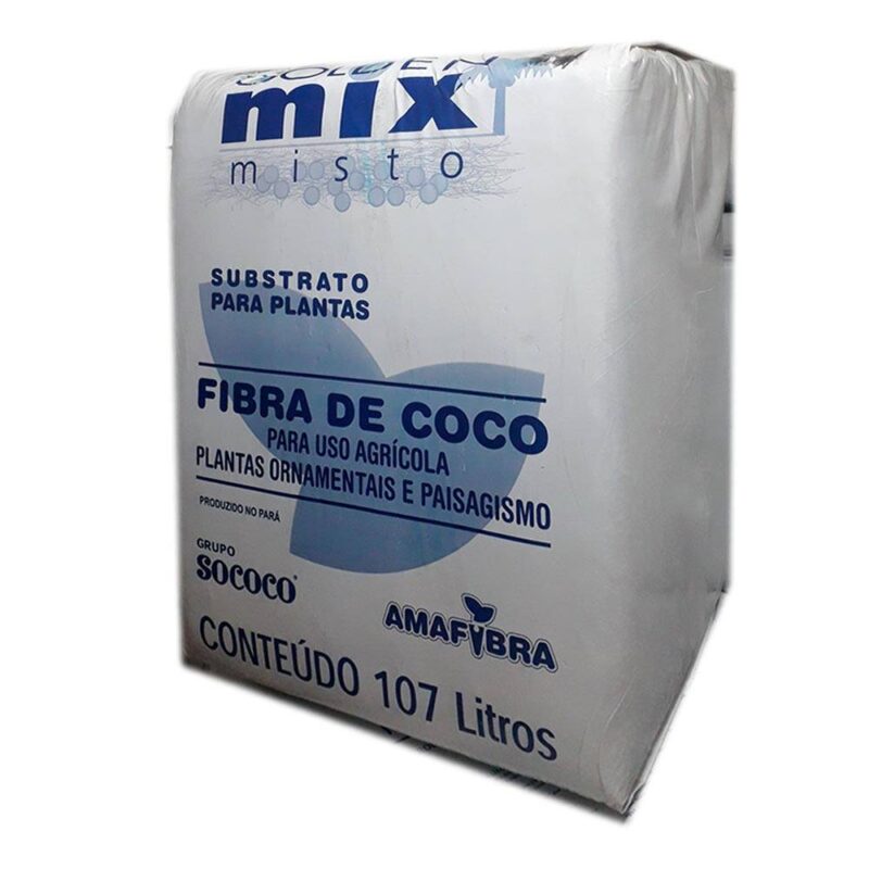 Substrato Fibra de Coco Tipo 90 Misto