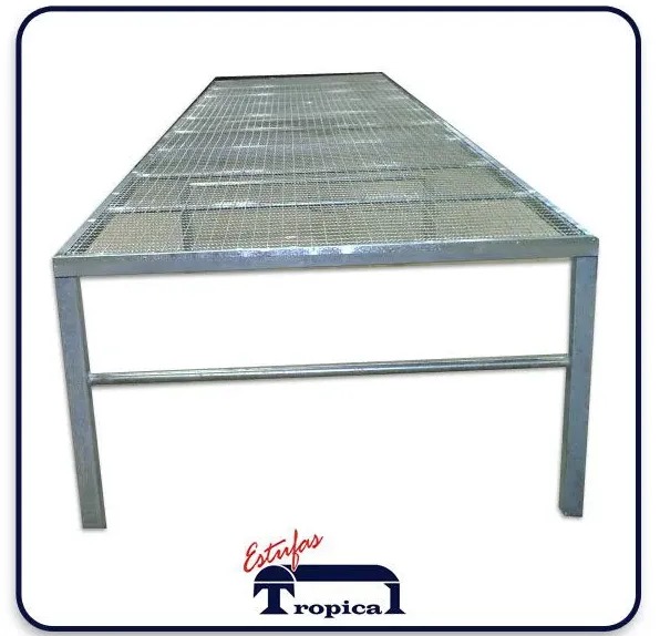 BANCADA MESA EM TELA 10 X 2 - 1,20 X 3,00M