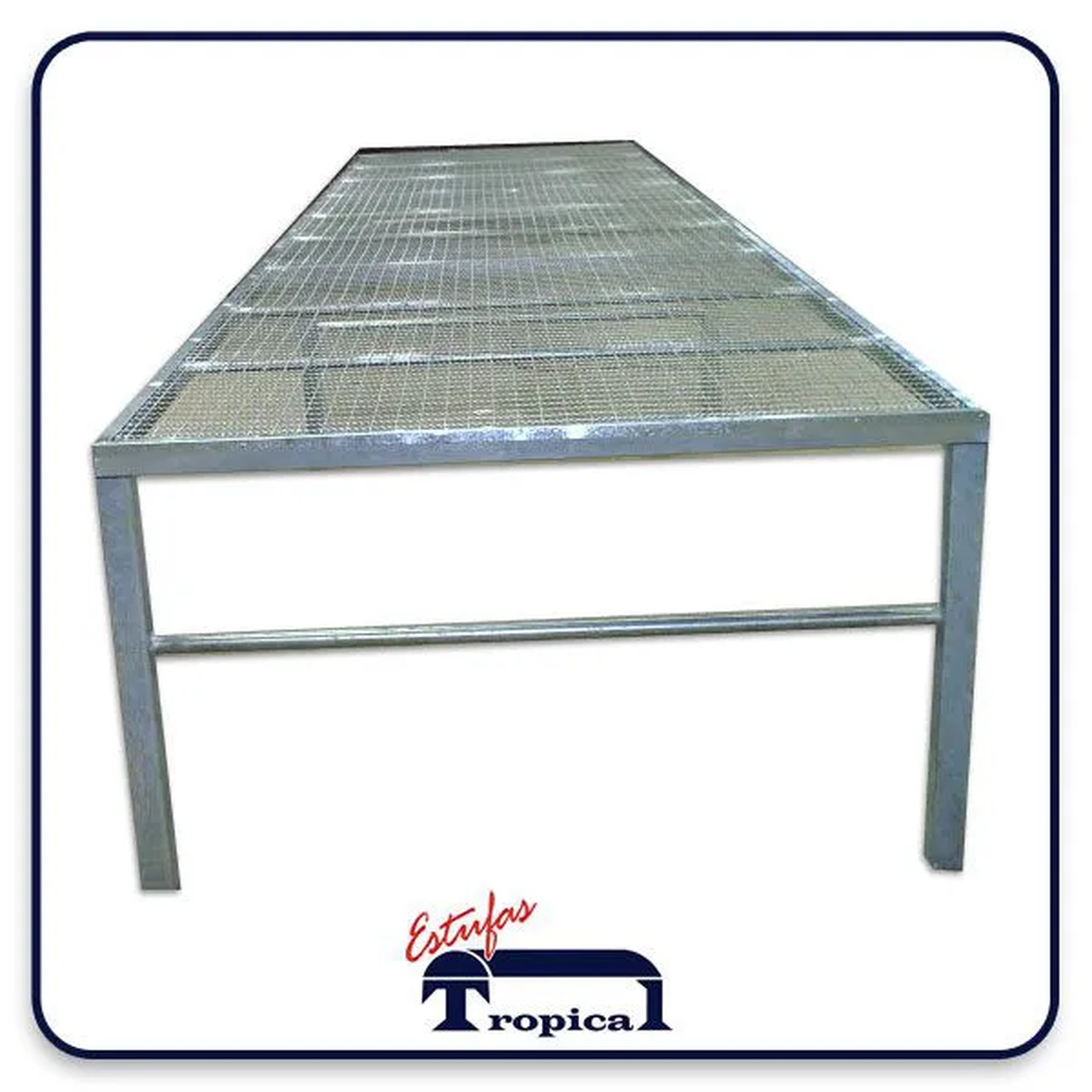 Bancada Metálica Tipo Mesa - 1,50x4,50