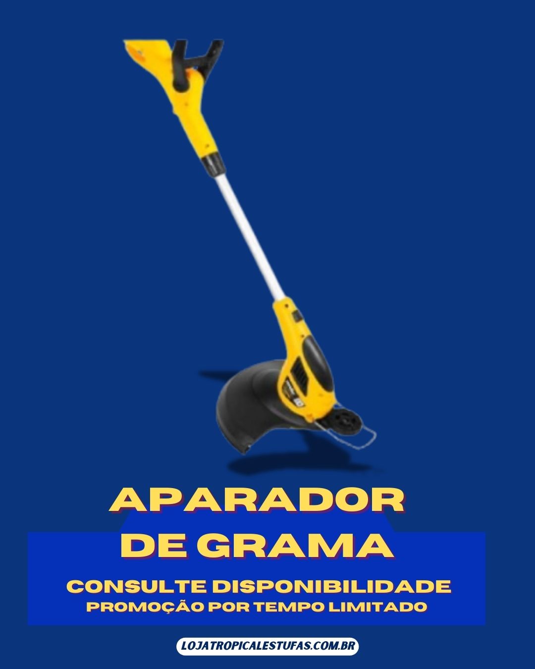 Aparador De Grama Jardins Vonder Agv 1000 1.000w 127v 60 Hz